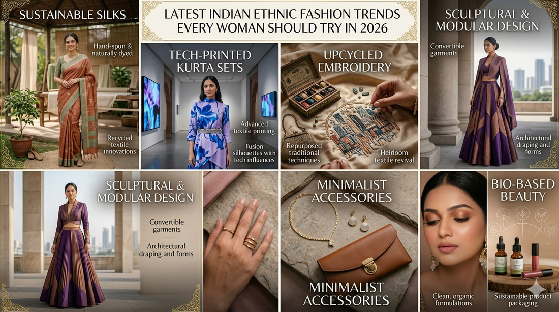 Latest Indian Ethnic Fashion Trends 2026 Every Woman Should Try