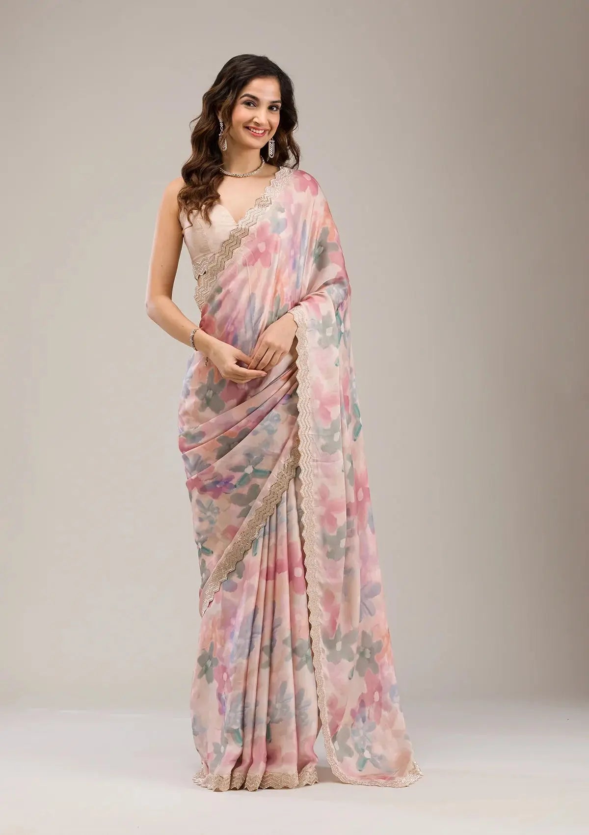 Black Sequin Saree My Store